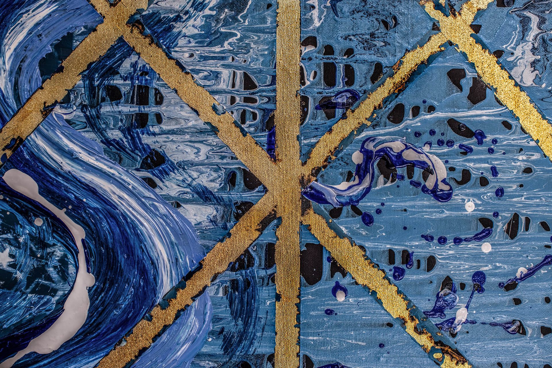 Marla Anna Christina - "Flow" festmény 3.