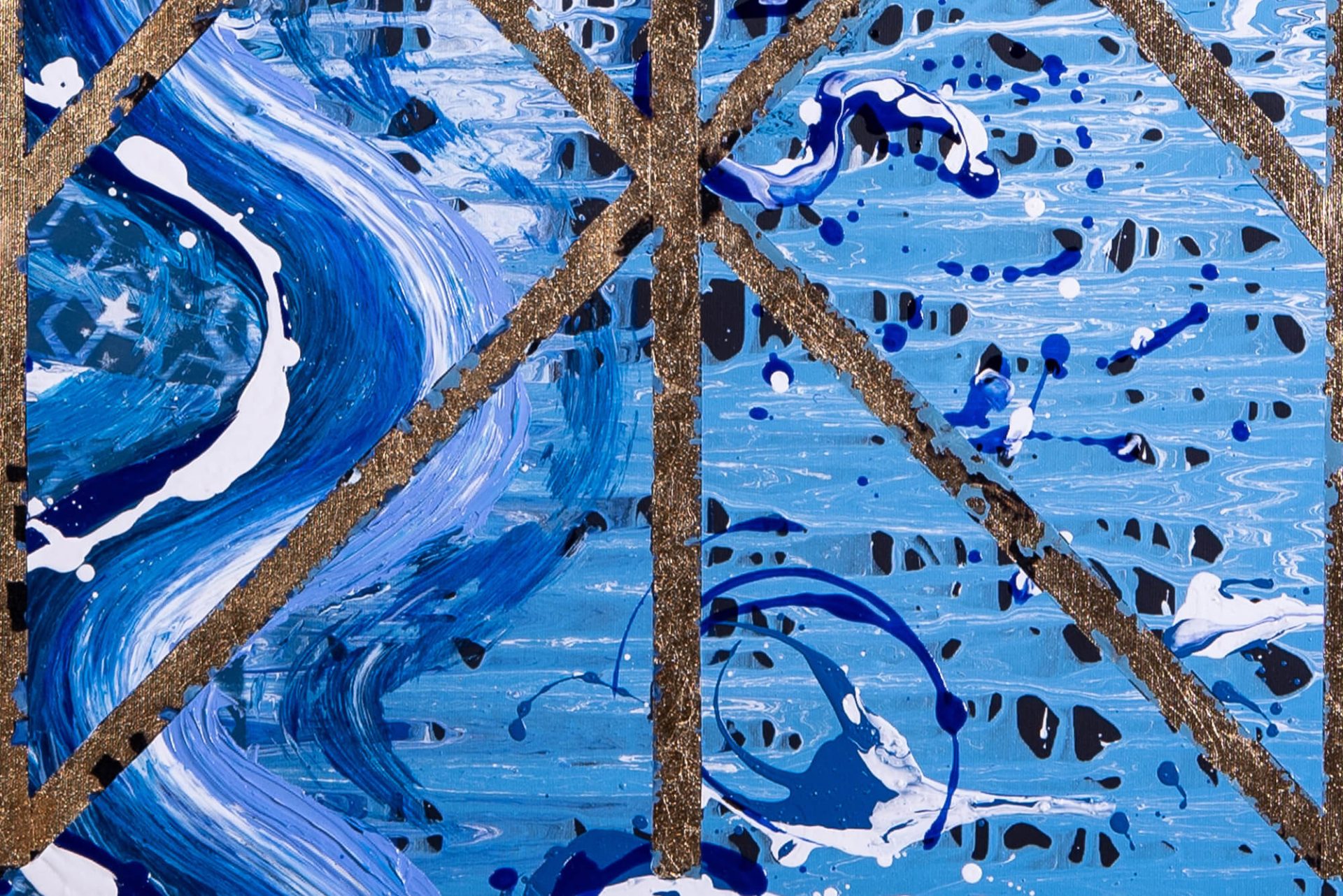 Marla Anna Christina - "Flow" festmény 4.